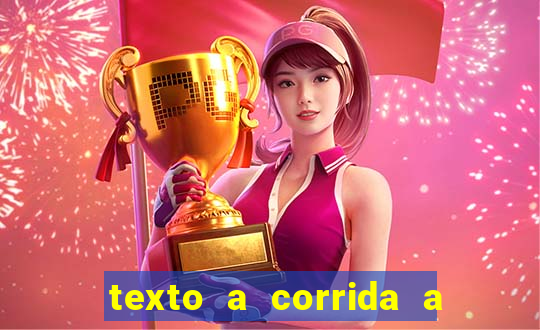 texto a corrida a lagarta lili